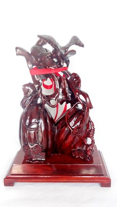 【廠家直銷批發供應 木雕工藝品 新婚禮品 甜甜蜜蜜 一件代發】價格,廠家,圖片,木質、竹質工藝品,如皋市下原鎮振新紅木工藝品廠-